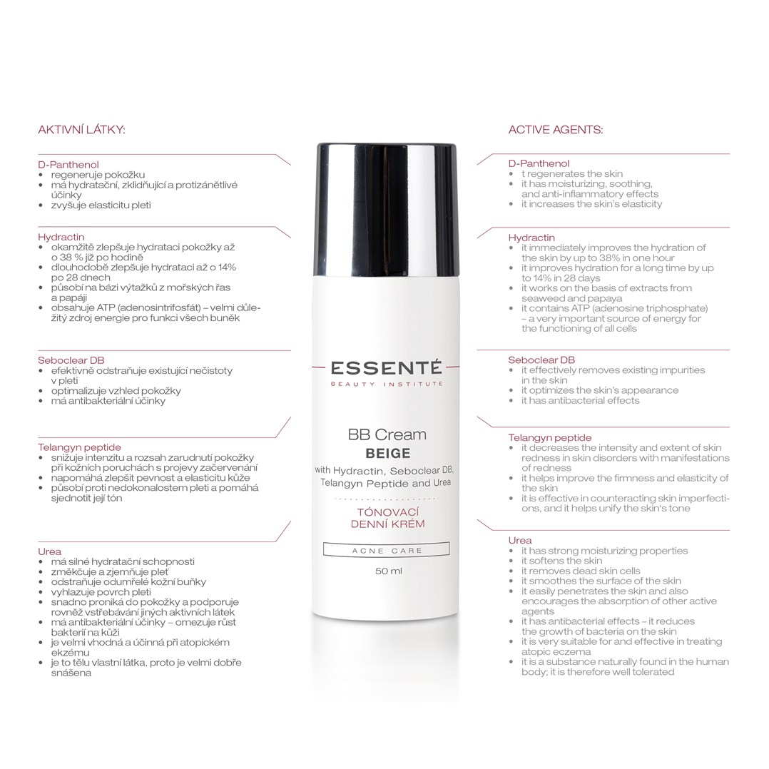 ESSENTÉ TÓNOVACÍ DENNÍ KRÉM BEIGE 2 ML TESTER