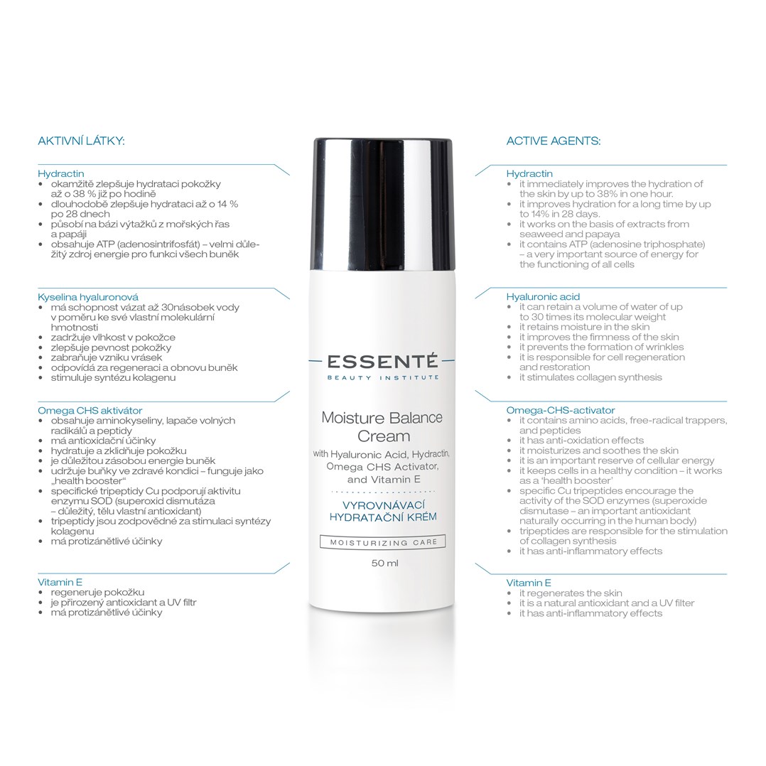 ESSENTÉ VYROVNÁVACÍ HYDRATAČNÍ KRÉM 50 ML