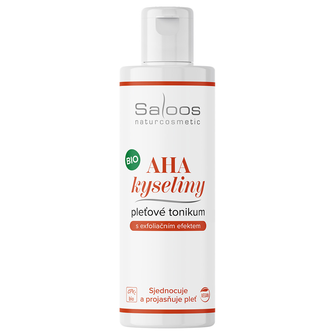 Saloos Bio pleťové tonikum s AHA kyselinami 200 ml