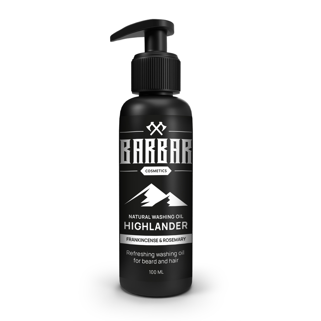 KH - Mycí olej na vousy a vlasy HIGHLANDER 100 ml