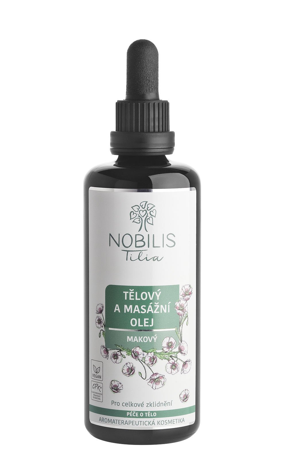 Nobilis Tělový a masážní olej Makový 100 ml