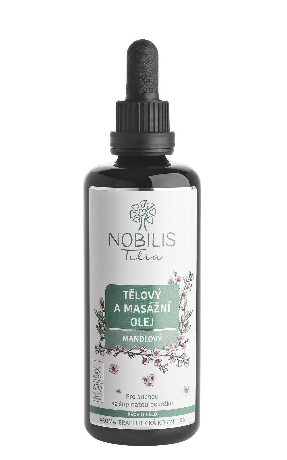Nobilis Tělový a masážní olej Mandlový 100 ml