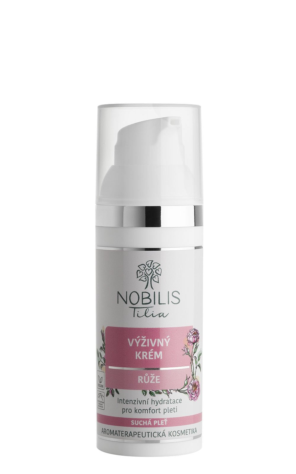 Nobilis Výživný krém Růže 50 ml