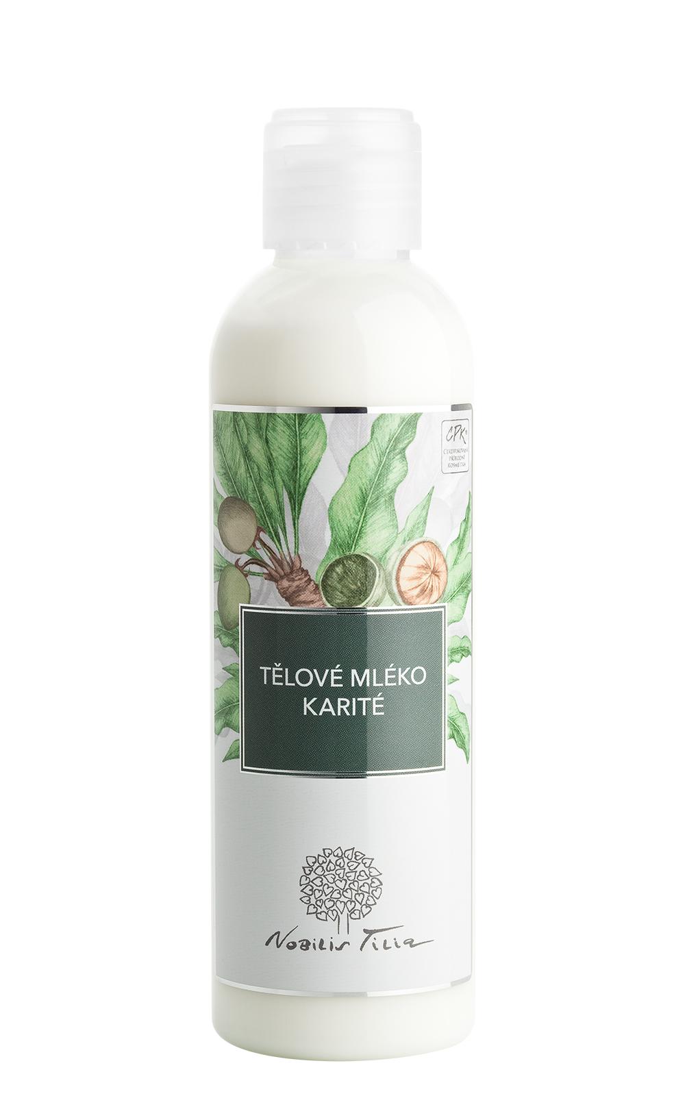 Nobilis Tělové mléko Karité 200 ml