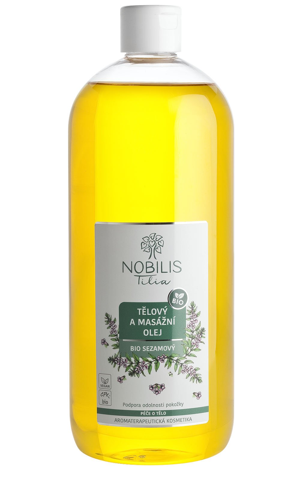 Nobilis Tělový a masážní olej BIO Sezamový 1000 ml