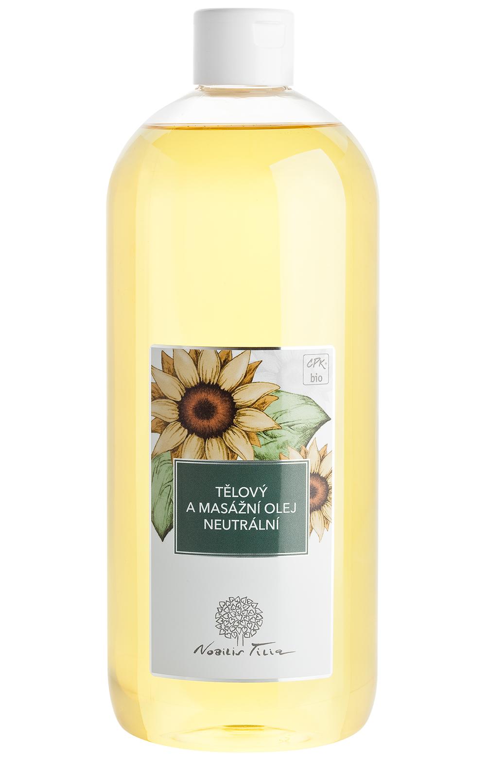 Nobilis Tělový a masážní olej Neutrální 1000 ml