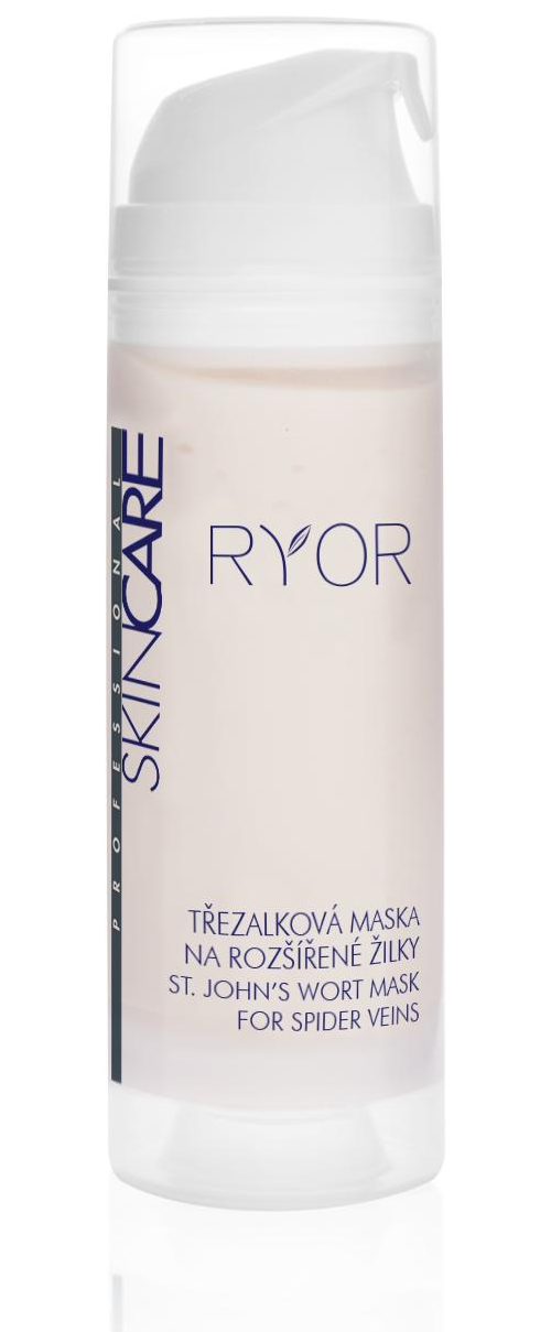 Ryor Třezalková maska na rozšířené žilky 150 ml