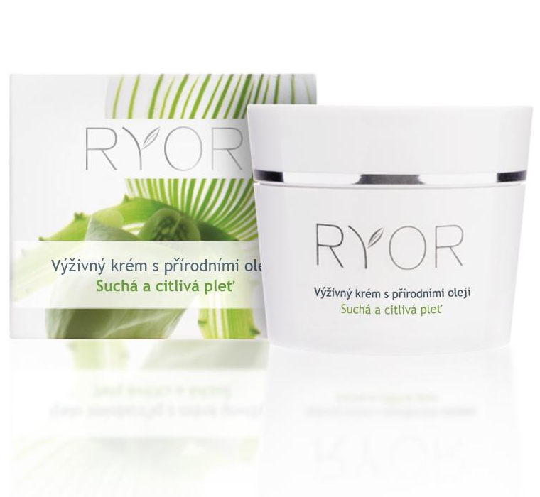 Ryor Výživný krém s přírodními oleji 50 ml
