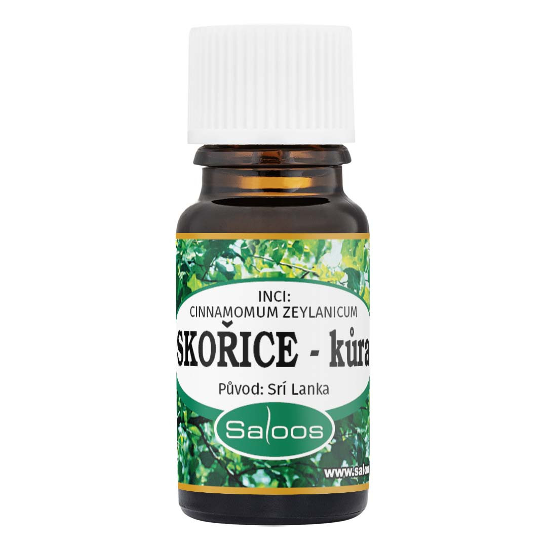Saloos přírodní esenciální olej SKOŘICE - kůra 10 ml