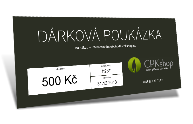 Dárková poukázka 500 Kč