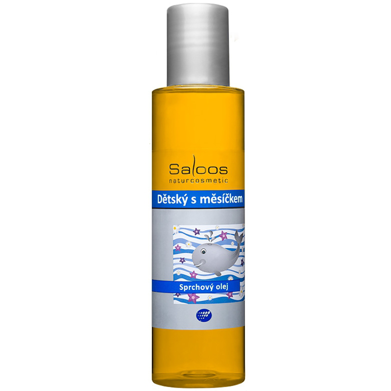 Saloos Dětský sprchový olej s měsíčkem 125 ml