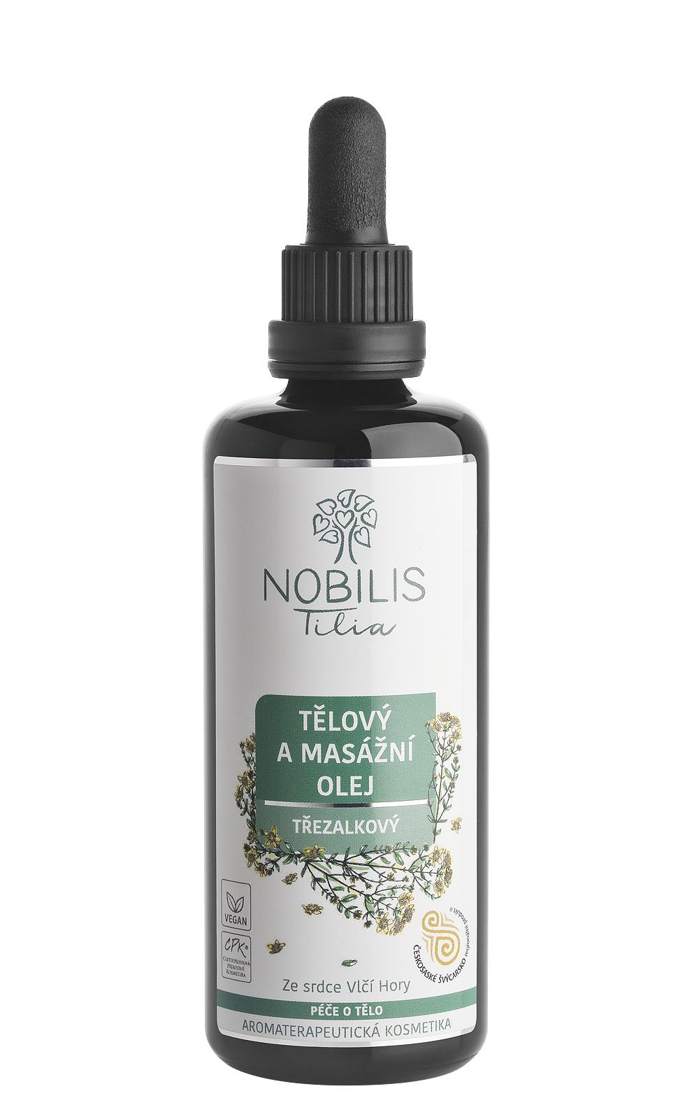 Nobilis Tělový a masážní olej Třezalkový 100 ml