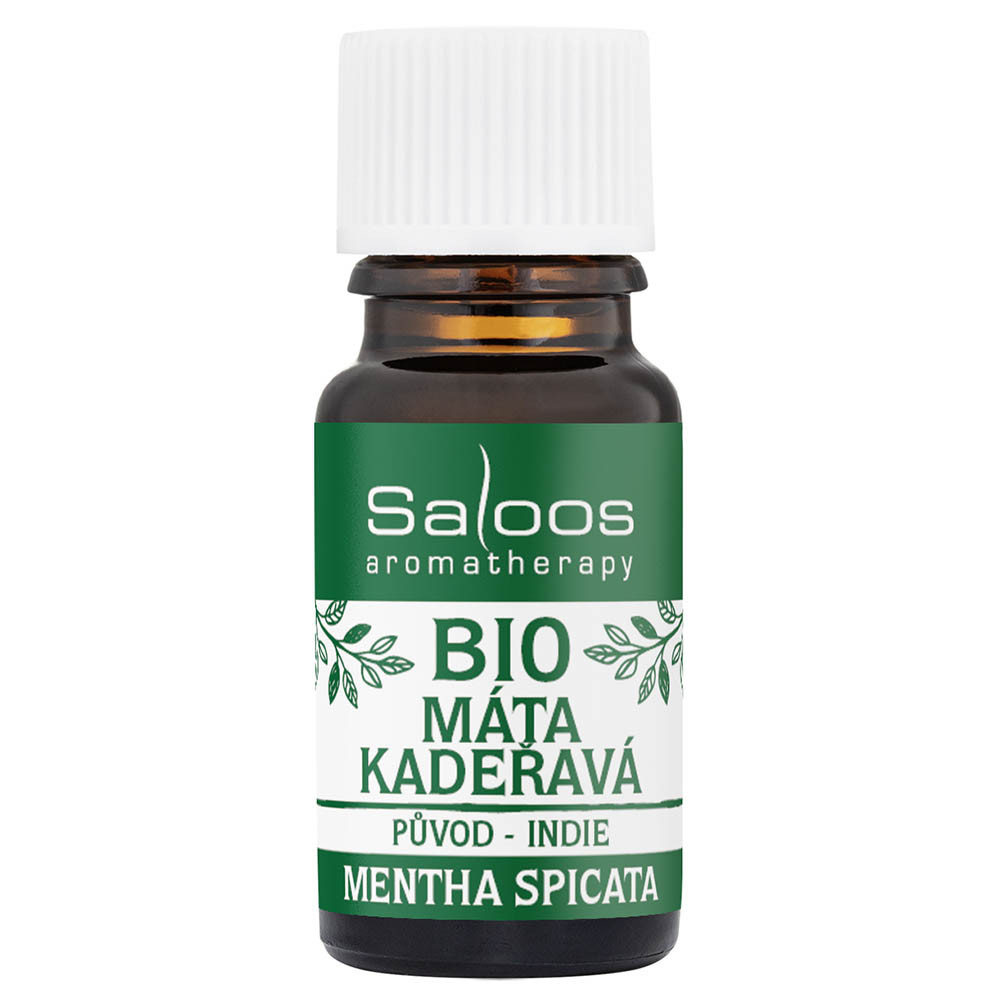 Saloos BIO přírodní esenciální olej Máta kadeřavá 5 ml