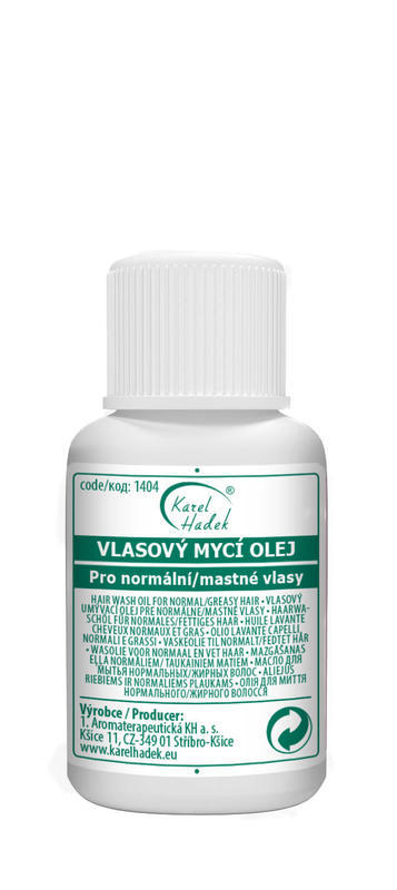 KH - VLASOVÝ MYCÍ OLEJ Pro normální/mastné vlasy 20 ml