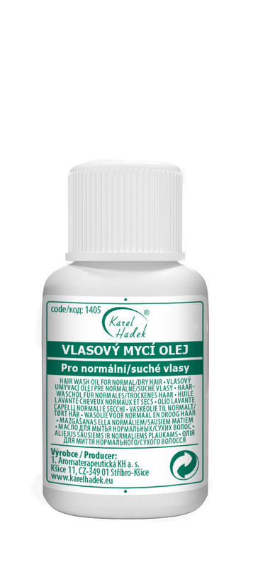 KH - VLASOVÝ MYCÍ OLEJ Pro normální/suché vlasy 20 ml