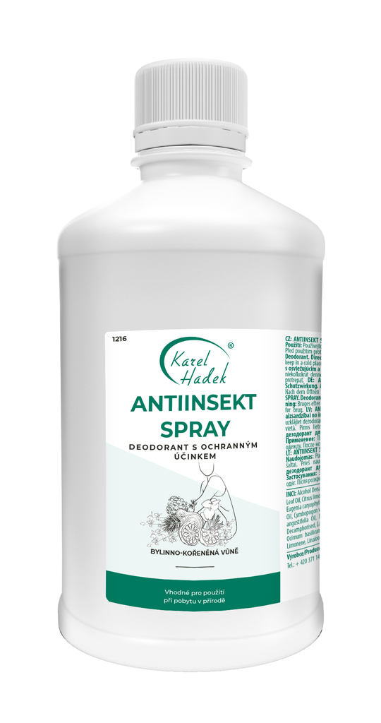 KH - ANTIINSEKT SPRAY Deodorant s osvěžujícím a ochranným účinkem 500 ml