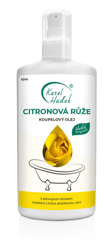 KH - Z CITRÓNOVÉ RŮŽE Koupelový olej 200 ml