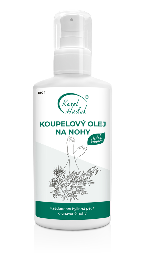KH - KOUPELOVÝ OLEJ NA NOHY pro unavené nohy 100 ml