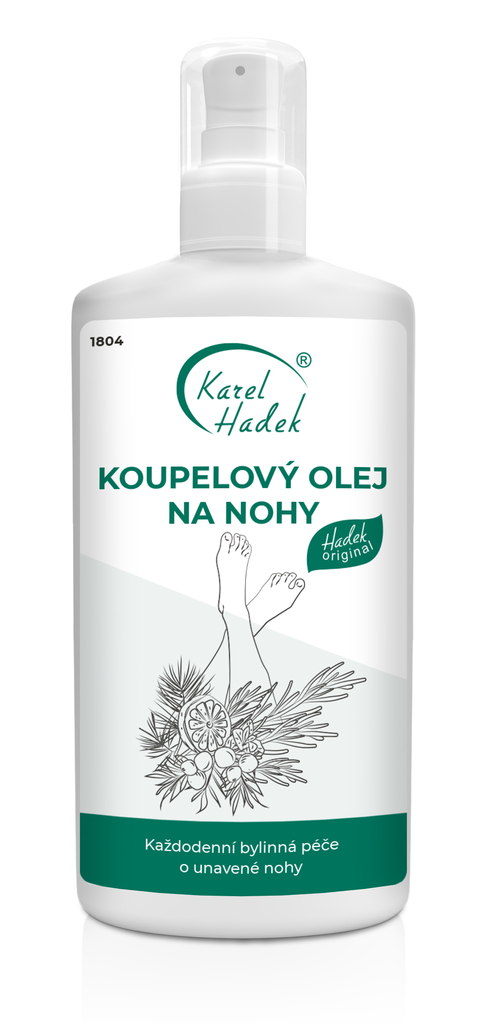 KH - KOUPELOVÝ OLEJ NA NOHY pro unavené nohy 200 ml