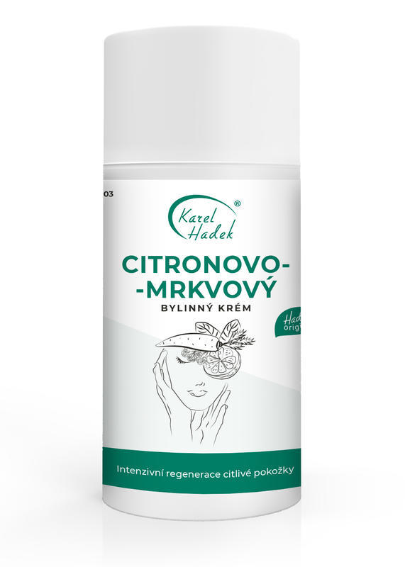 KH - CITRONOVO-MRKVOVÝ Speciální bylinný krém 100 ml