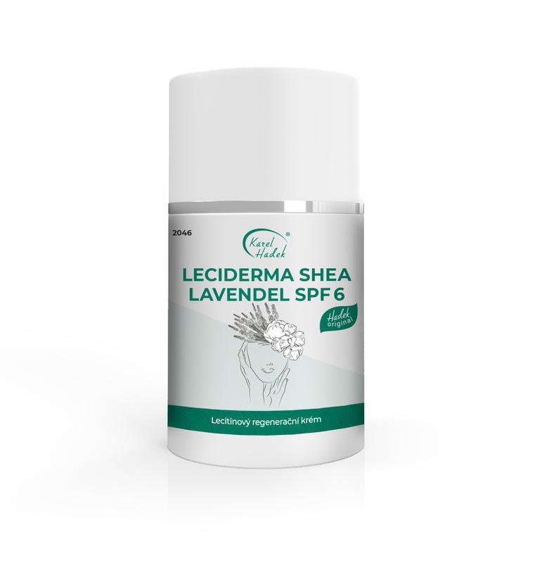 KH - LECIDERMA SHEA LAVENDEL SPF6 Lecitinový regenerační krém 50 ml