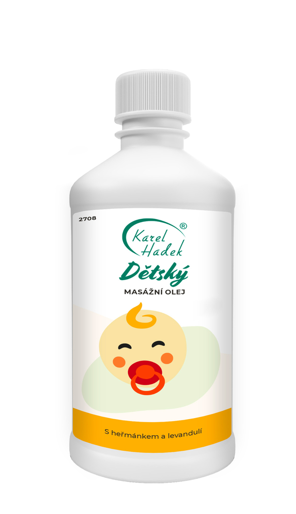 KH - DĚTSKÝ Masážní olej 500 ml