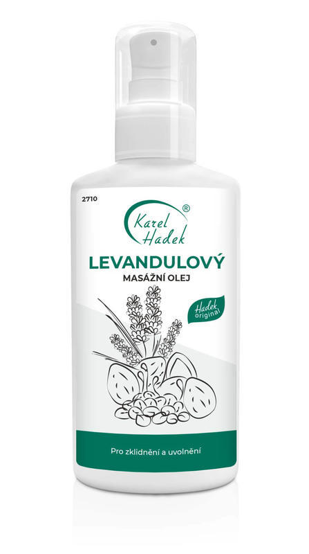 KH - LEVANDULOVÝ Masážní olej 100 ml