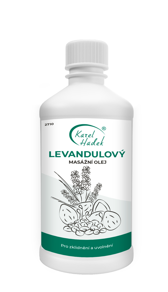 KH - LEVANDULOVÝ Masážní olej 500 ml