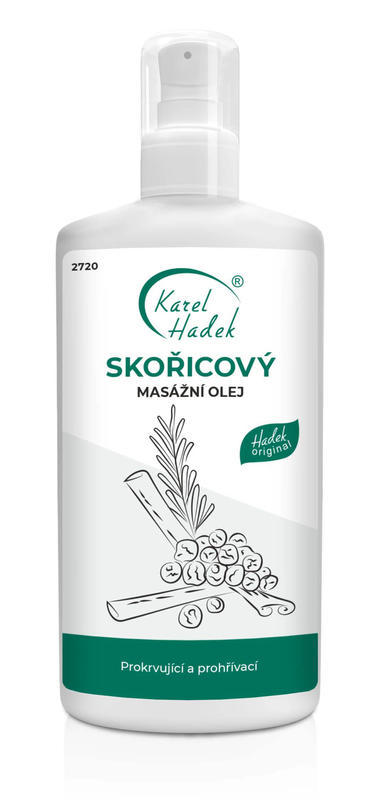 KH - SKOŘICOVÝ Masážní olej 200 ml