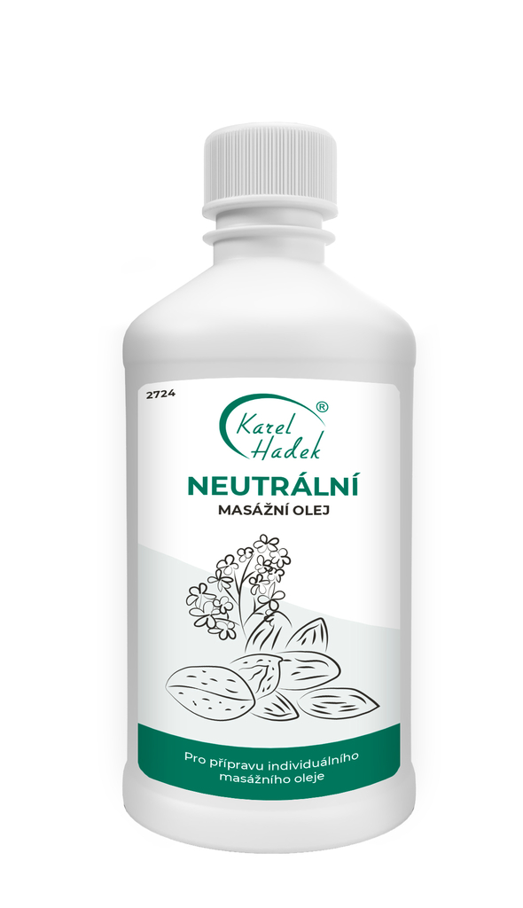 KH - NEUTRÁLNÍ Masážní olej 500 ml