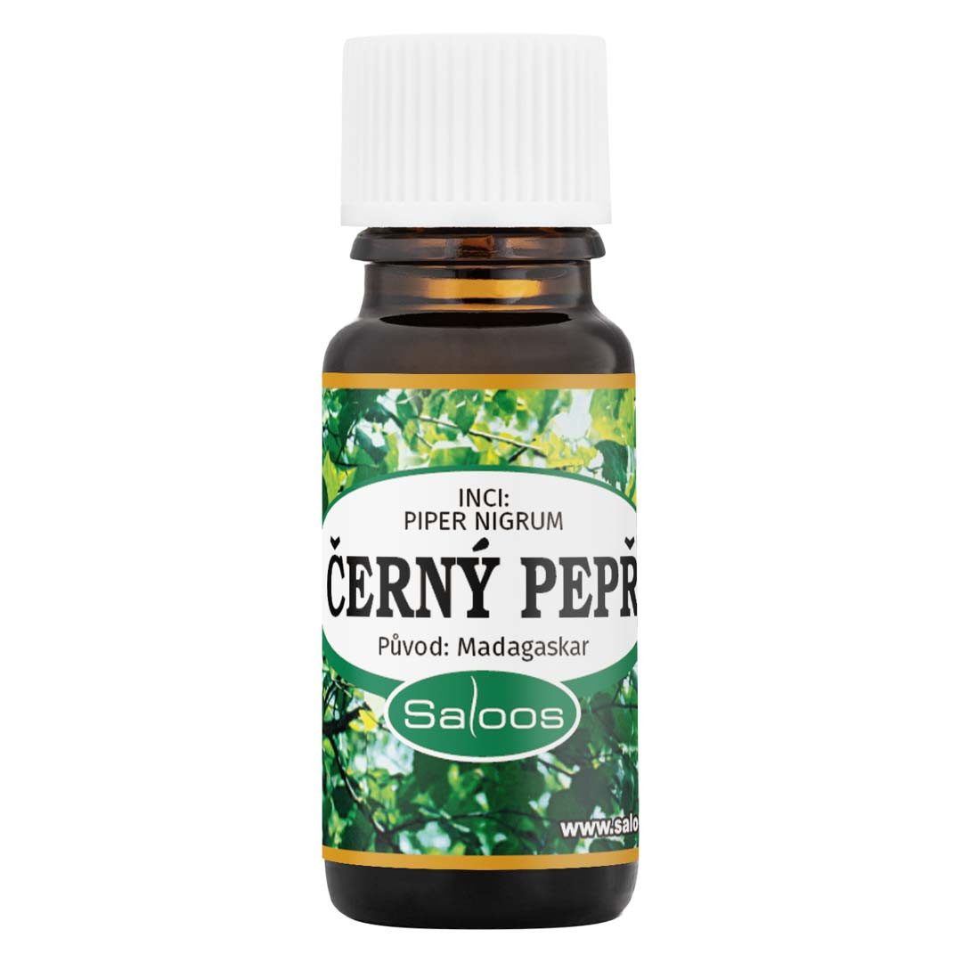 Saloos přírodní esenciální olej ČERNÝ PEPŘ 20 ml