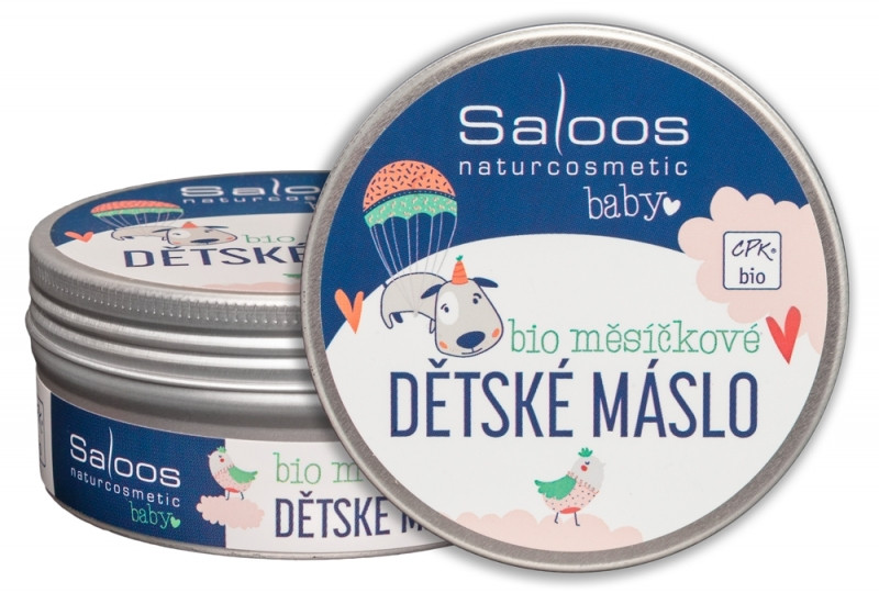 Saloos Šlehané Bio měsíčkové dětské máslo 150 ml