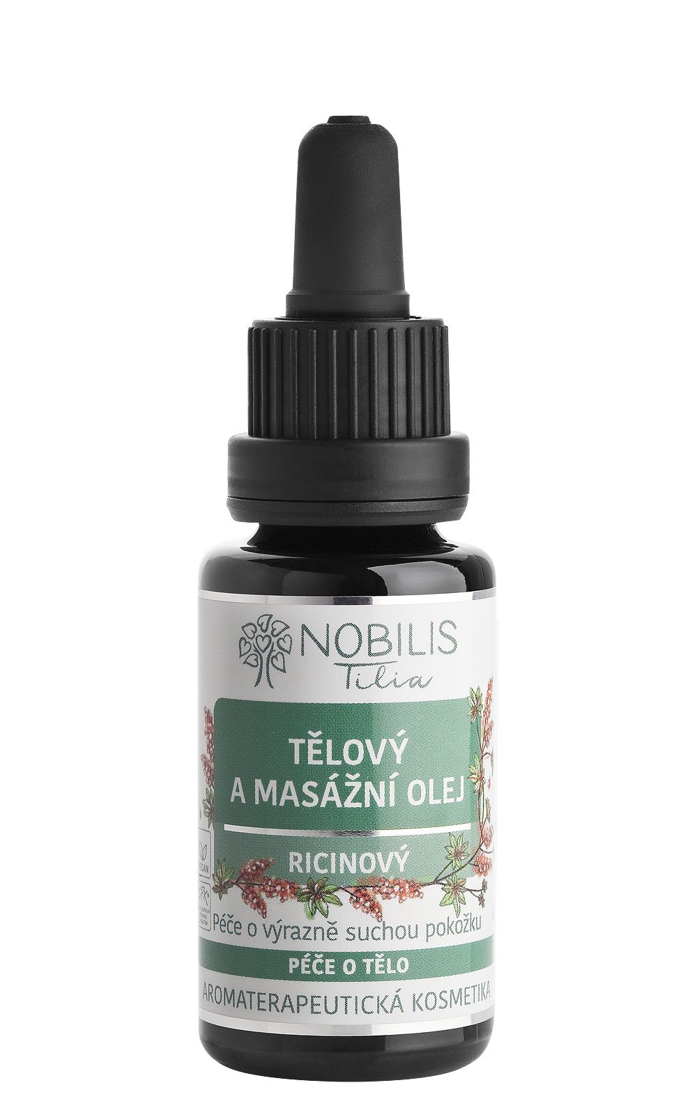 Nobilis Tělový a masážní olej Ricinový 20 ml
