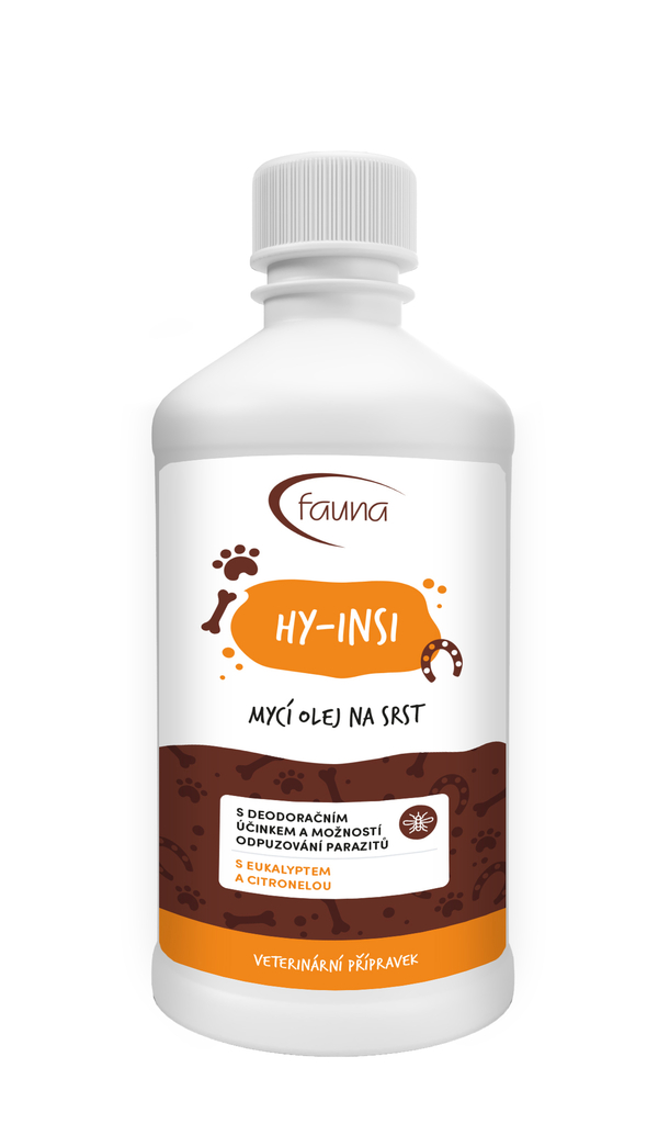 AF - HY-INSI Mycí olej na srst 500 ml