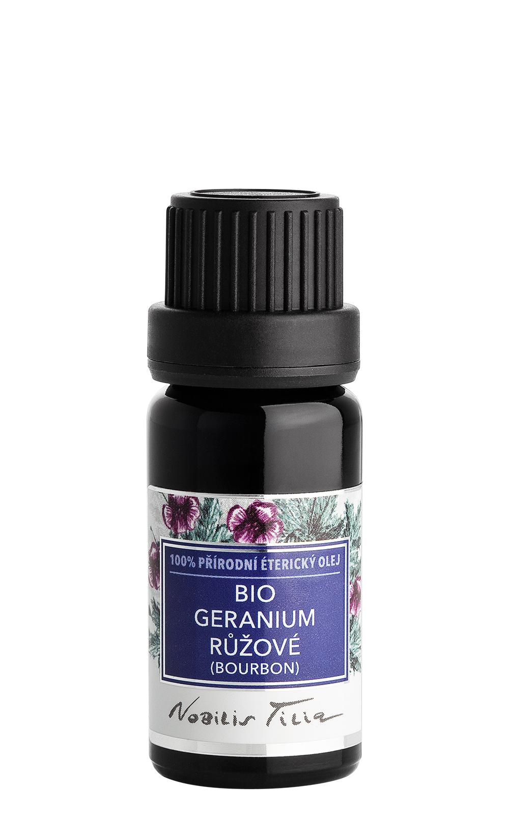 Nobilis Éterický olej Bio Geránium ružové (bourbon) 10 ml