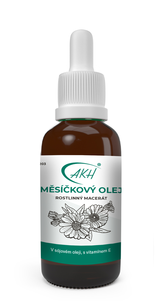 KH - MĚSÍČKOVÝ OLEJ Doplněk stravy 30 ml s pipetou