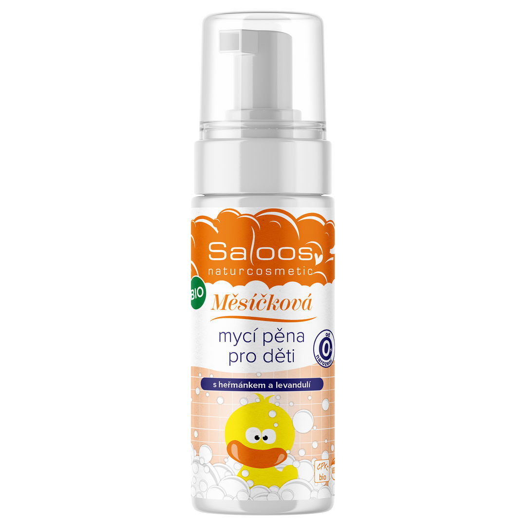 Saloos Měsíčková mycí pěna pro děti 150 ml
