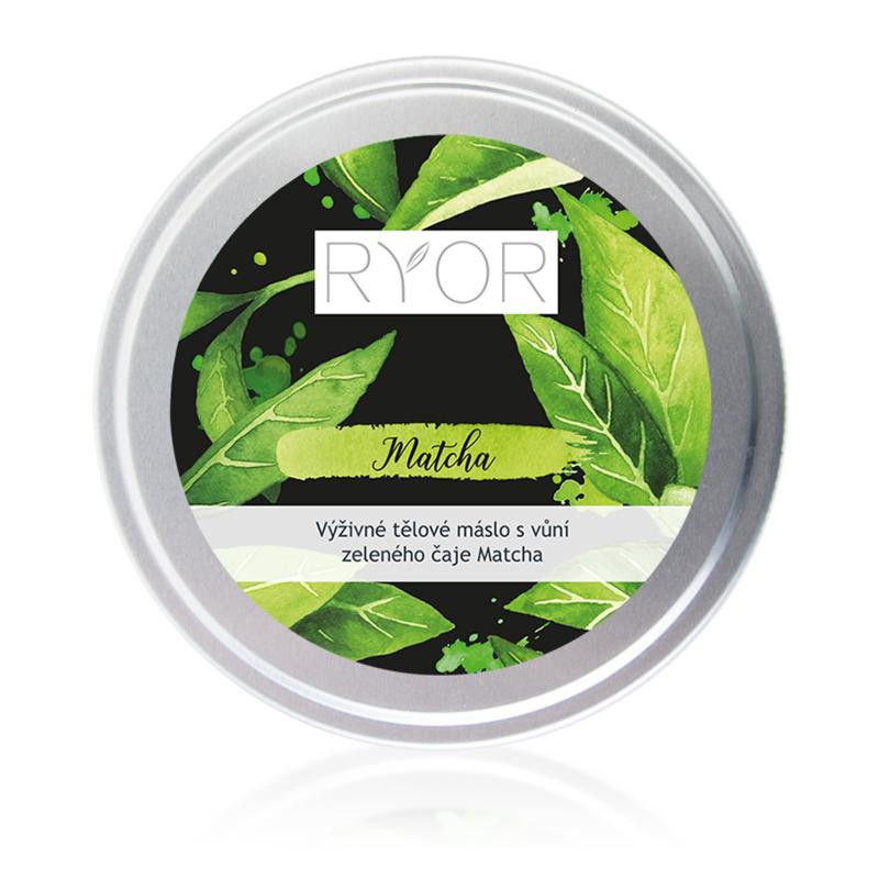 Ryor Výživné tělové máslo s vůní zeleného čaje Matcha 200 ml