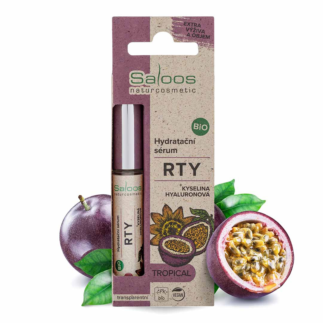 Saloos Bio Hydratační sérum na rty – Tropical 7 ml