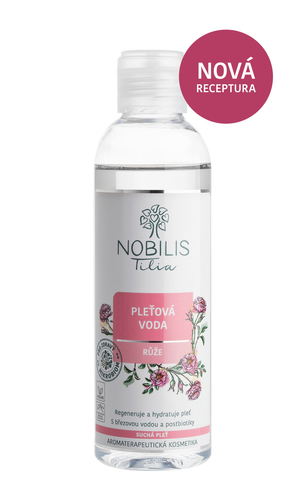 Nobilis Pleťová voda Růže 200 ml