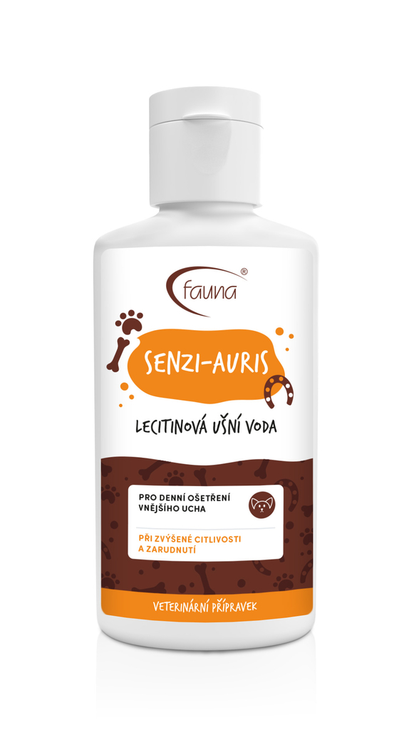 AF - Roztok na čištění uší SENZI-AURIS pro psy a kočky 100 ml