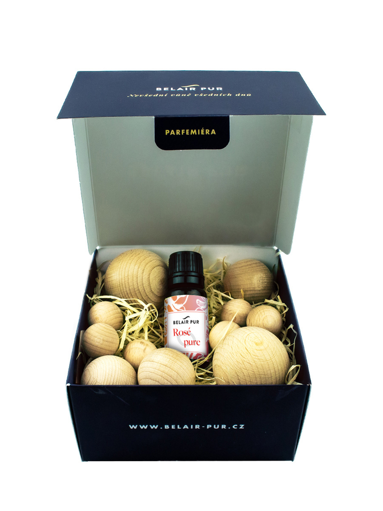 BP - Vůně FLOWER s dřevěnými kuličkami