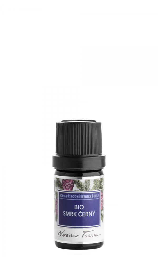 Nobilis Éterický olej Bio Smrk černý 2 ml tester sklo