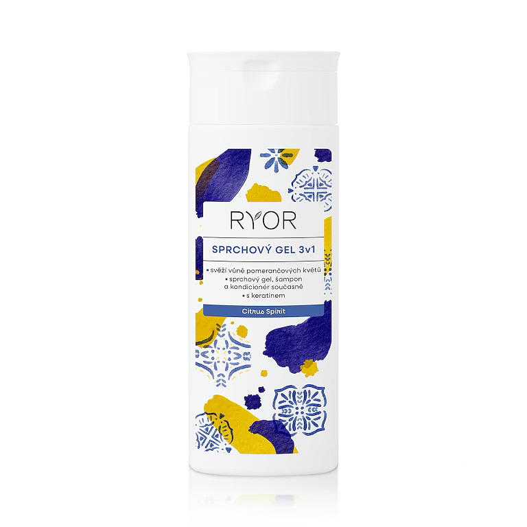 Ryor Sprchový gel 3v1 Citrus Spirit 200 ml