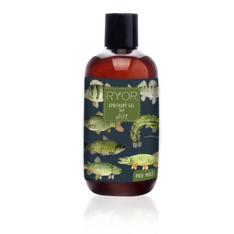 Ryor ePiPí Sprchový gel 3v1 pro muže 250 ml