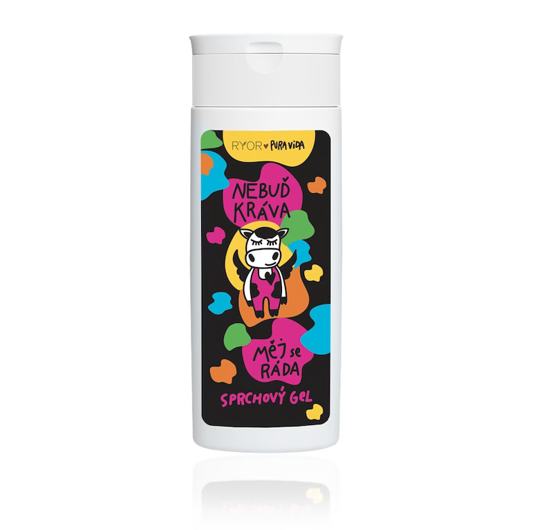 Ryor PuraVida Osvěžující sprchový gel Lemongrass KRÁVA 200 ml