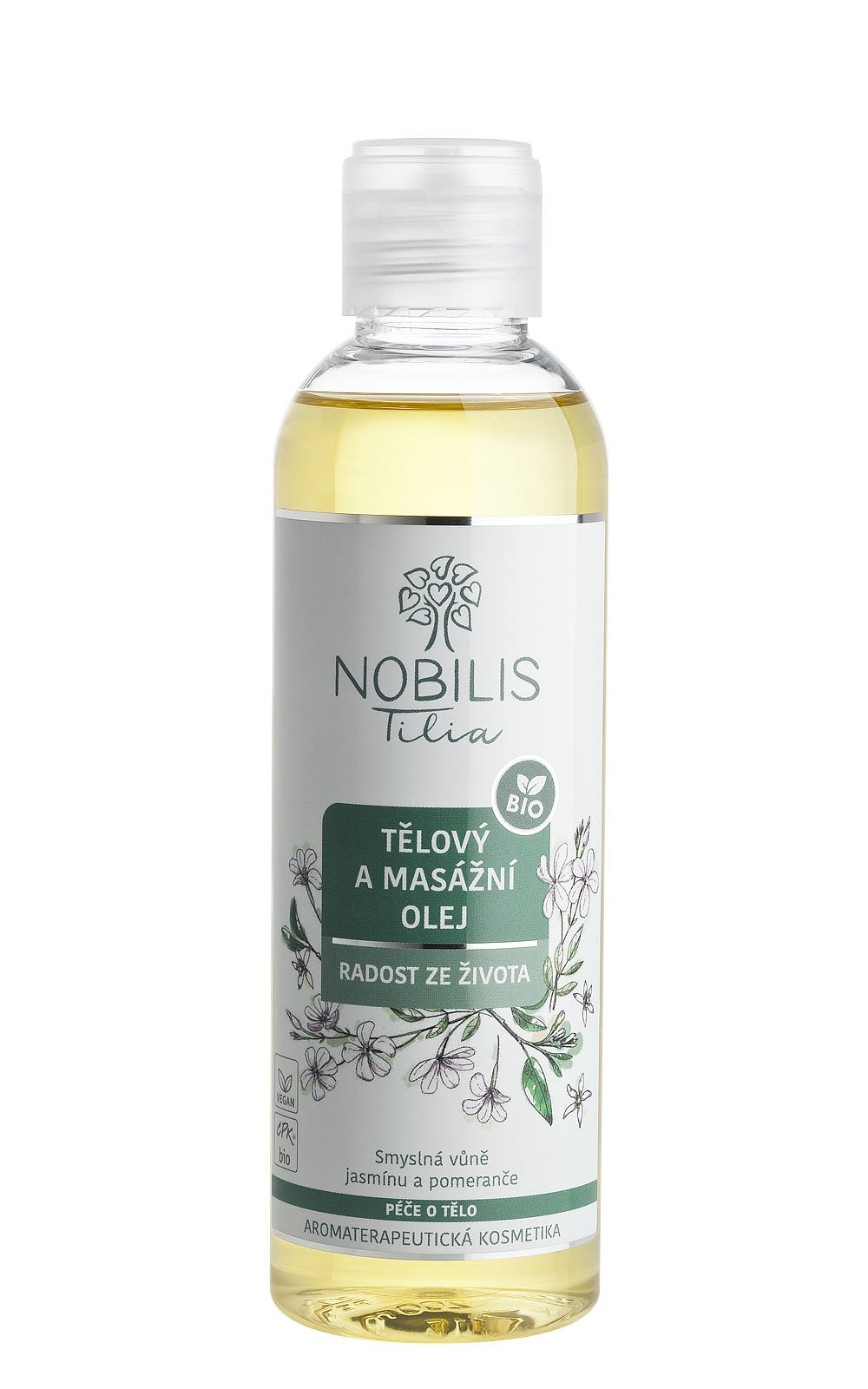 Nobilis Tělový a masážní olej Radost ze života 200 ml