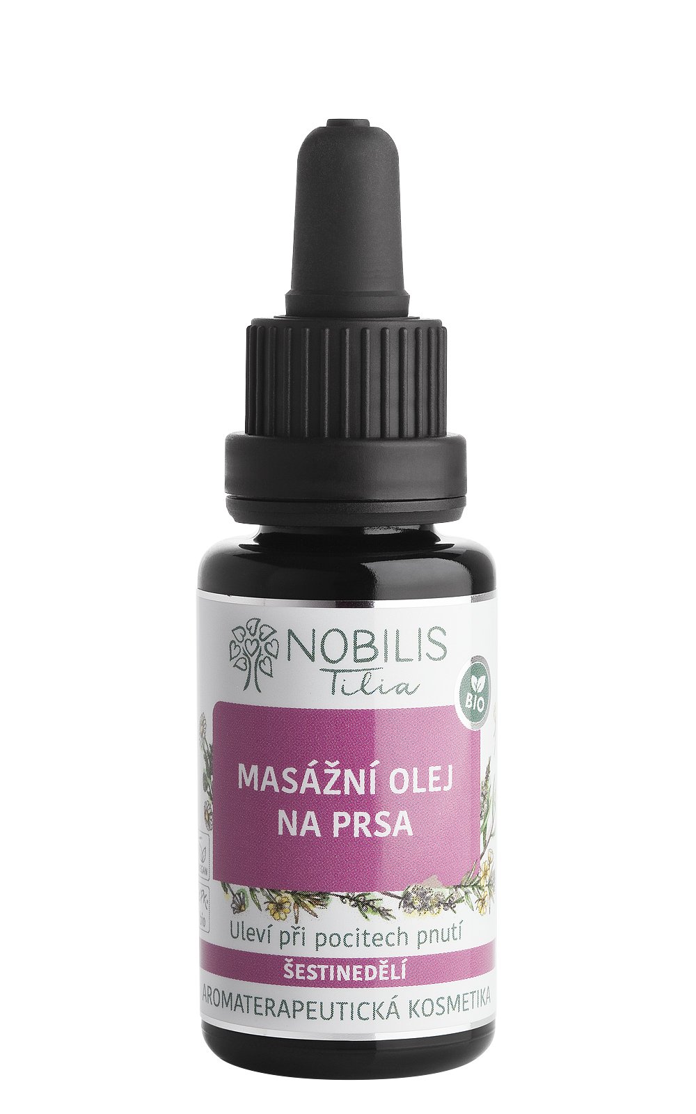 Nobilis Masážní olej na prsa 20 ml