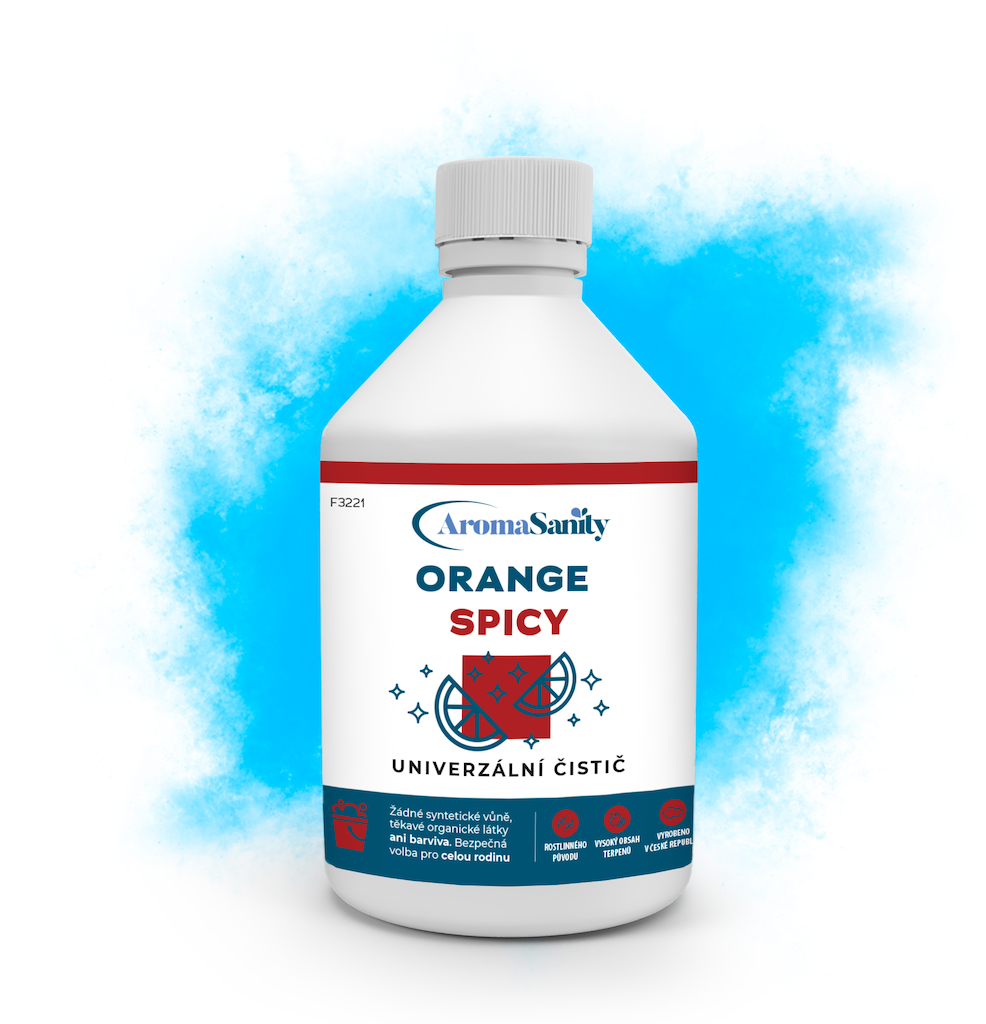AS - Univerzální aroma čistič ORANGE SPICY - 500 ml