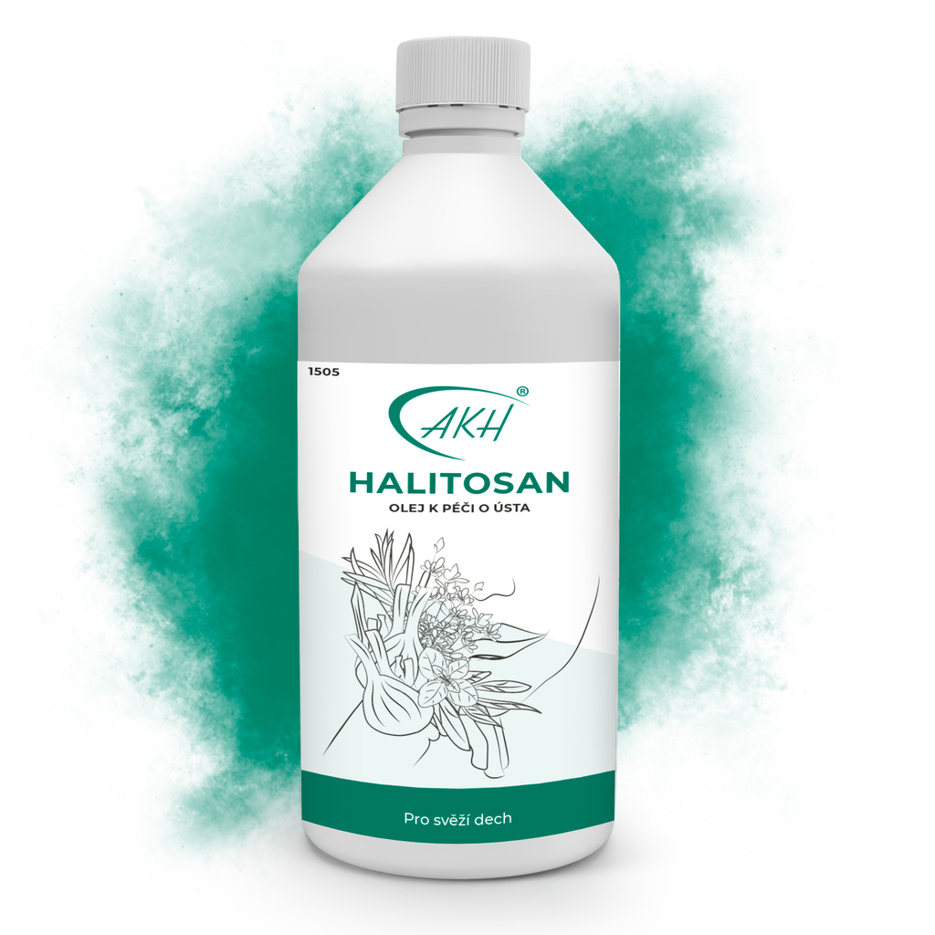 KH - HALITOSAN ústní vyplachovací olej 1000 ml